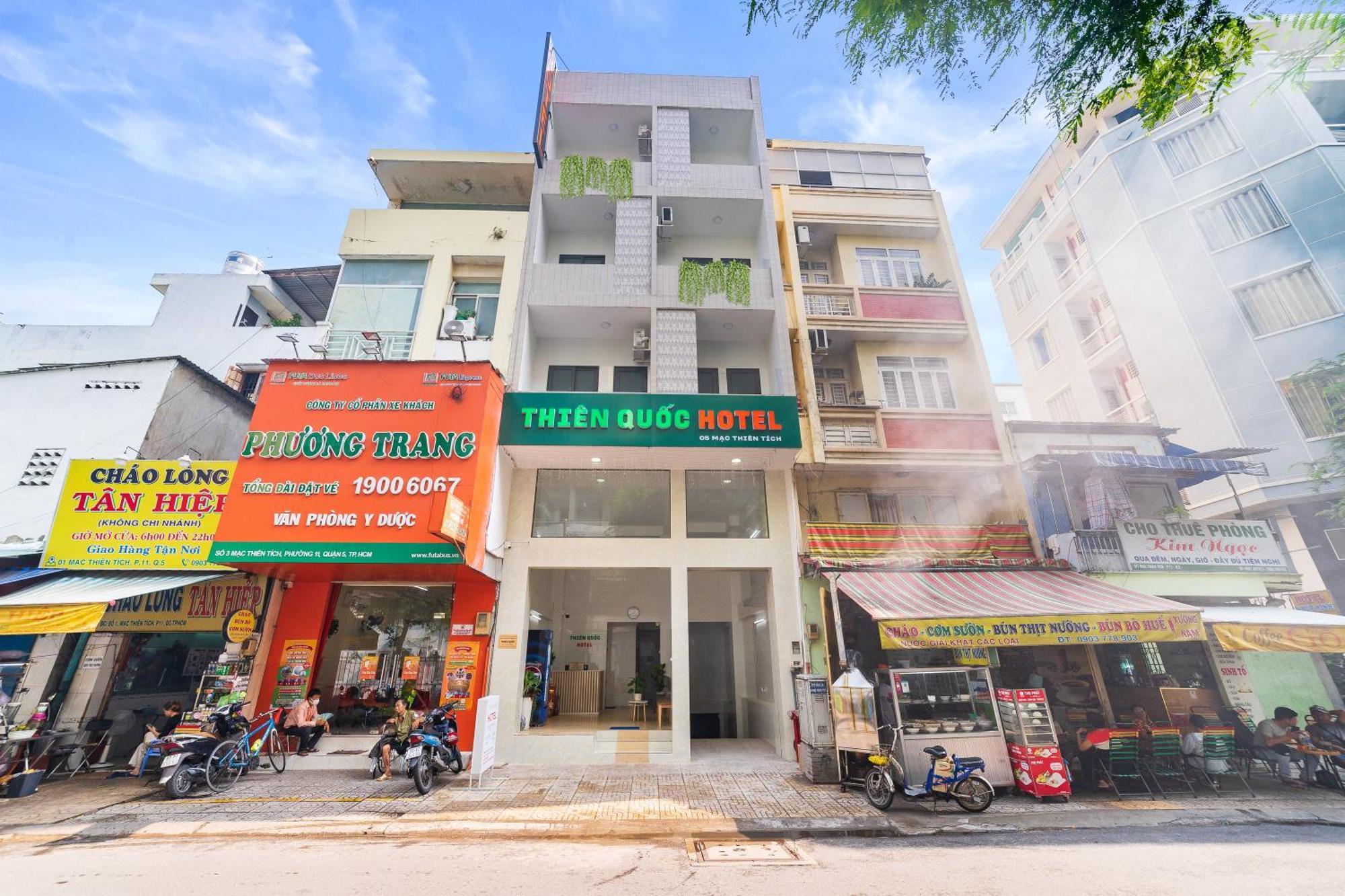 Thien Quoc Hotel Ho Chi Minh City Bagian luar foto